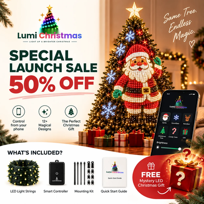 LumiChristmas™ Smart LED Tree Lights